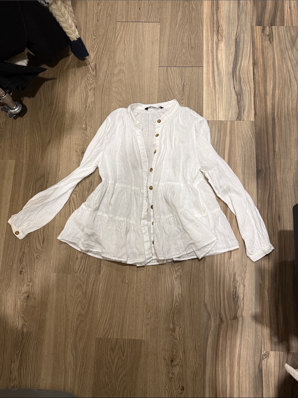 Zara linen top